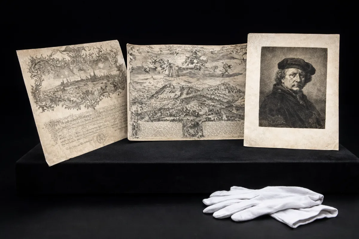 Lithografien, Holzschnitte und Kupferstiche Ankauf in Wien