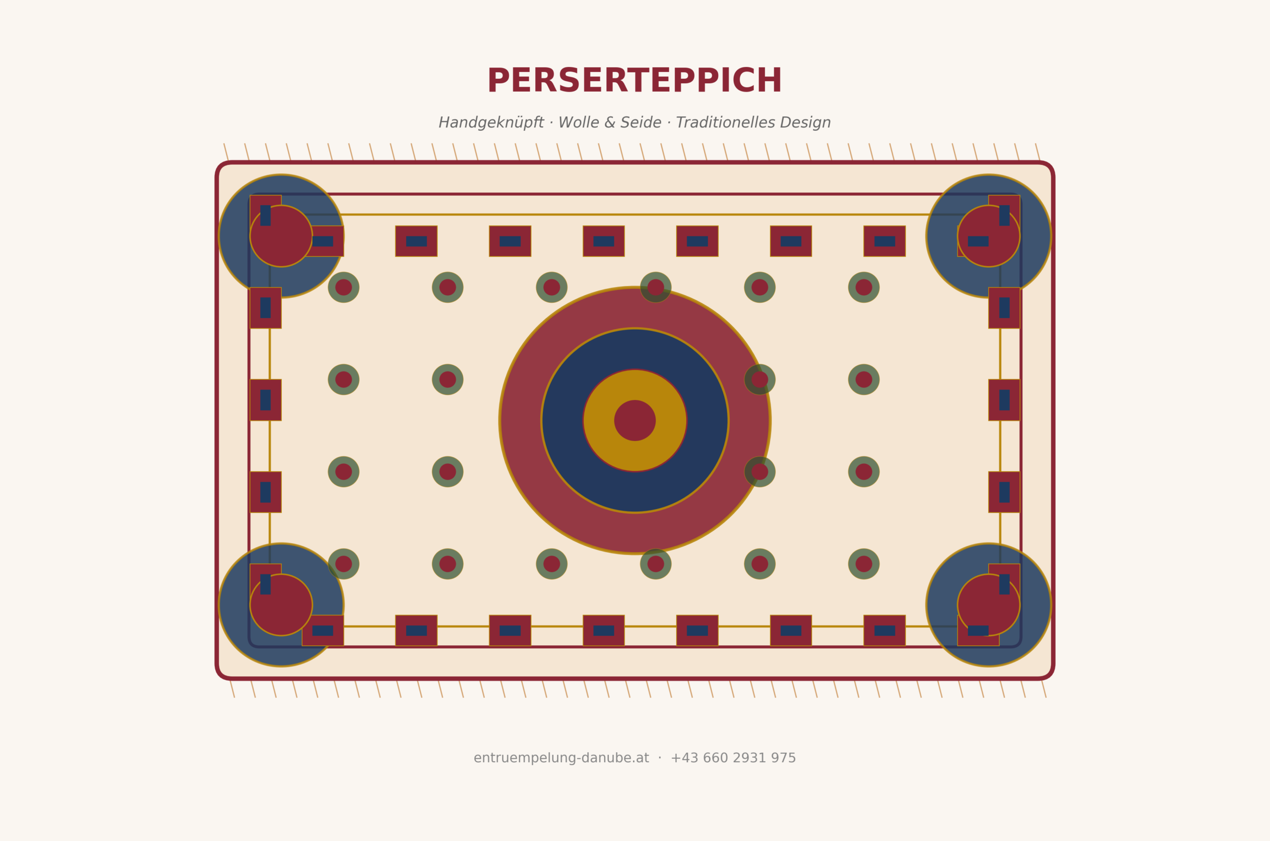 Grafik eines Perserteppich für den Ankauf gedacht